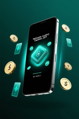 Smartphone mit Casino-App